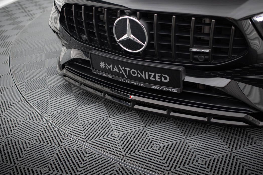 Maxton Design Front Splitter Mercedes-AMG A35 / AMG Line W177 Facelift