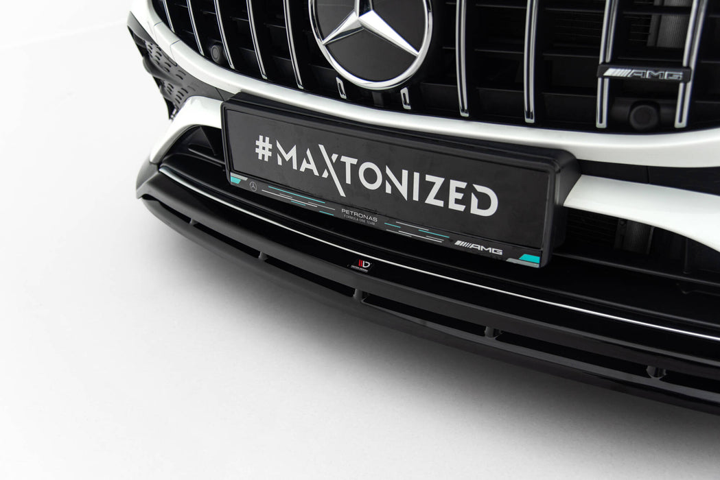 Maxton Design Front Splitter Mercedes-AMG CLA 35 Coupe / Shooting Brake C118 Facelift / X118 Facelift