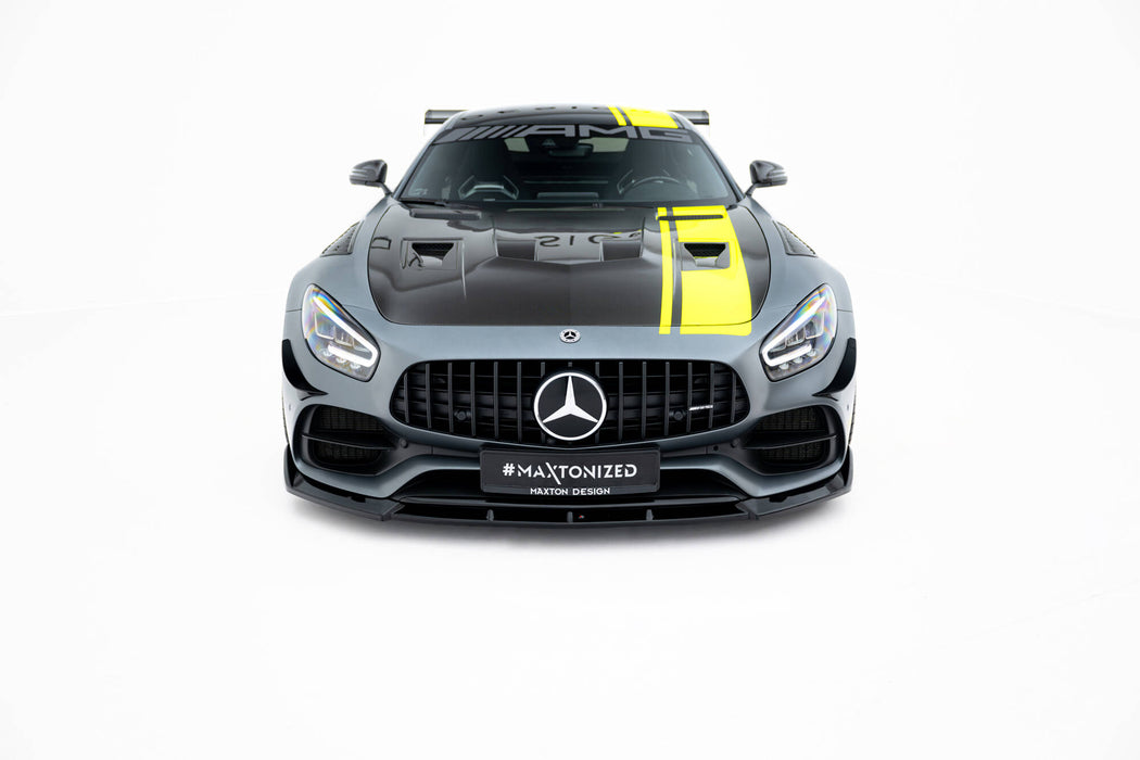 Maxton Design Front Splitter Mercedes-AMG GT C C190 Facelift