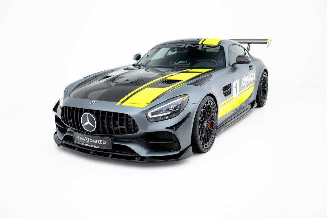 Maxton Design Front Splitter Mercedes-AMG GT C C190 Facelift