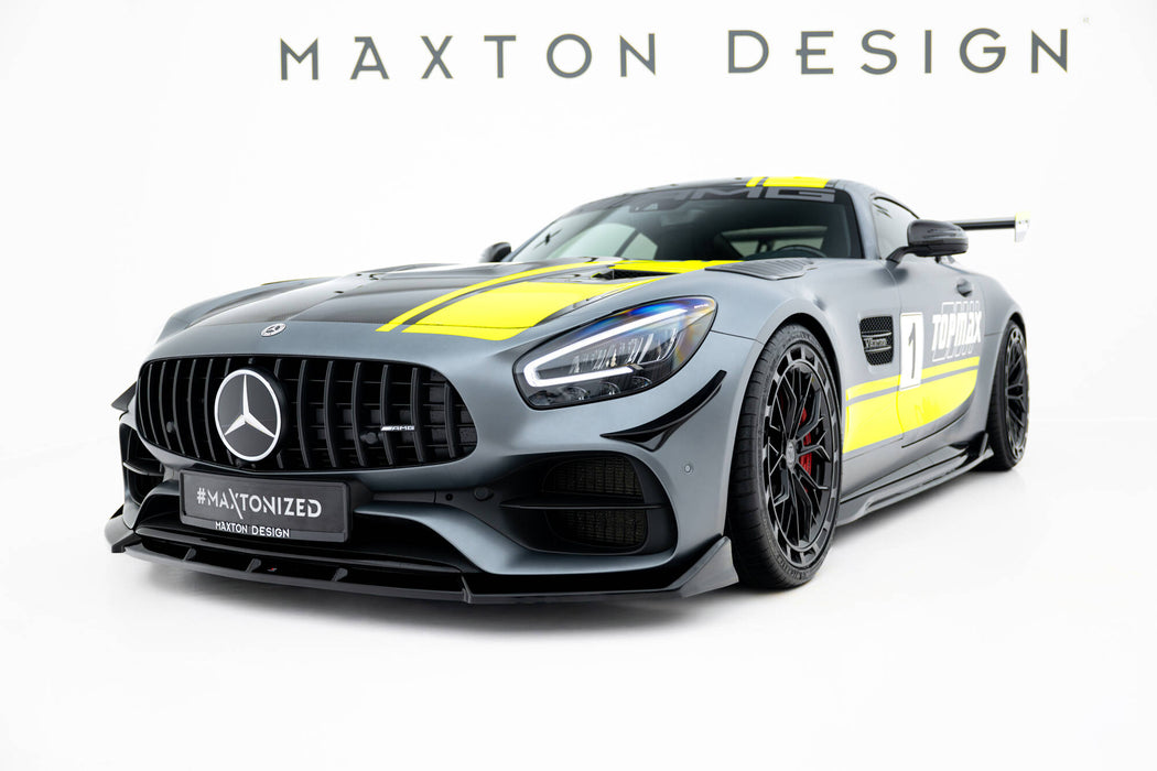 Maxton Design Front Splitter Mercedes-AMG GT C C190 Facelift