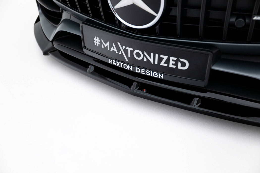 Maxton Design Front Splitter Mercedes-AMG GT C C190 Facelift
