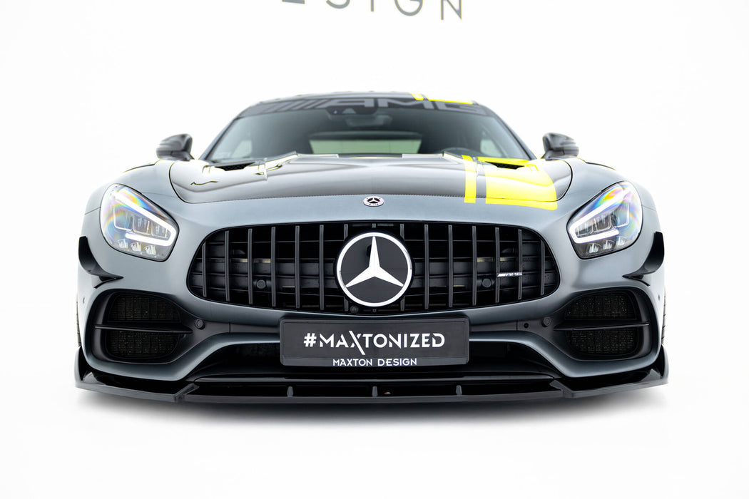 Maxton Design Front Splitter Mercedes-AMG GT C C190 Facelift