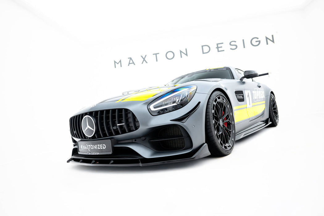 Maxton Design Front Splitter Mercedes-AMG GT C C190 Facelift