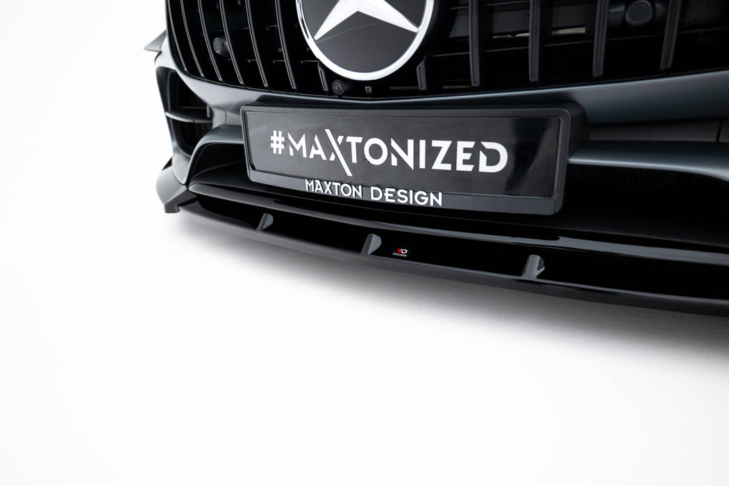 Maxton Design Front Splitter Mercedes-AMG GT C C190 Facelift