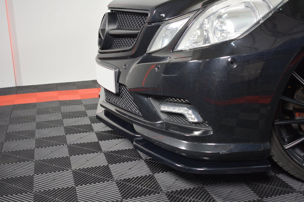 Maxton Design Front Splitter Mercedes-Benz E-Class W207 Coupe AMG-Line