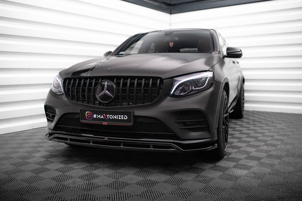 Maxton Design Front Splitter Mercedes-Benz GLC Coupe AMG-Line /43 AMG C253