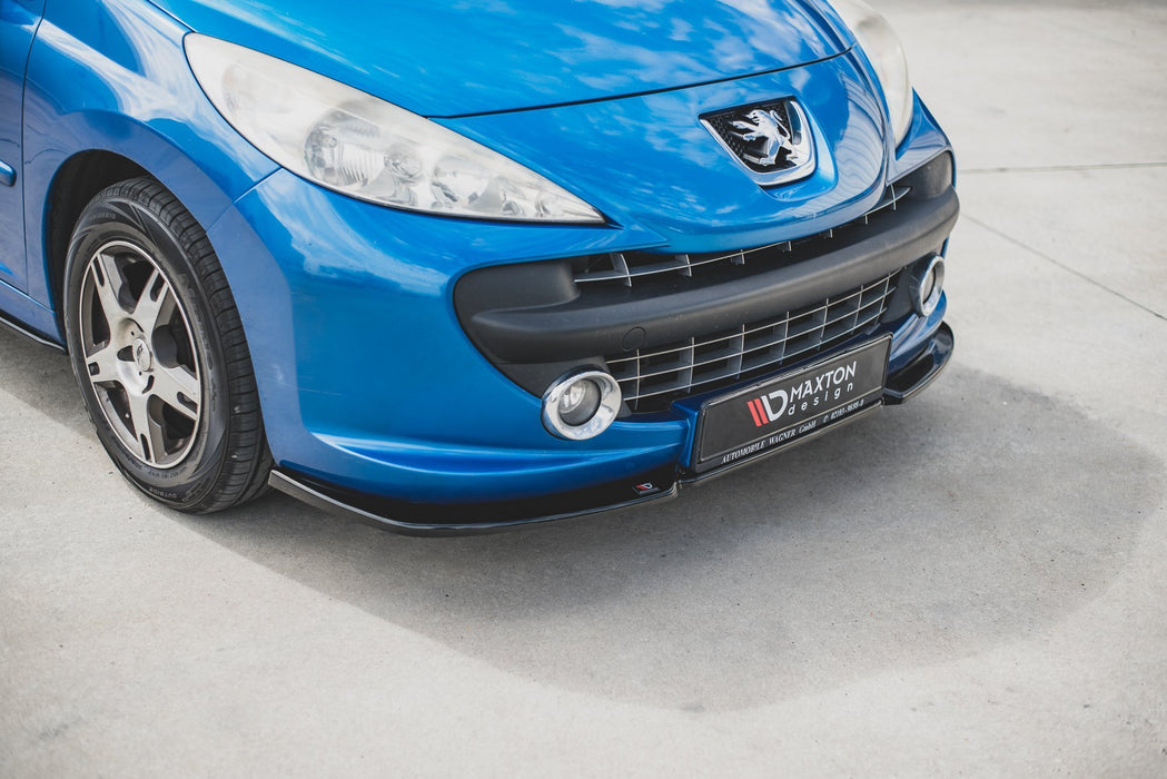 Maxton Design Front Splitter Peugeot 207 Sport