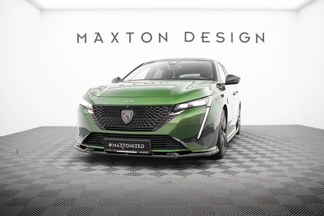 Maxton Design Front Splitter Peugeot 308 GT Mk3