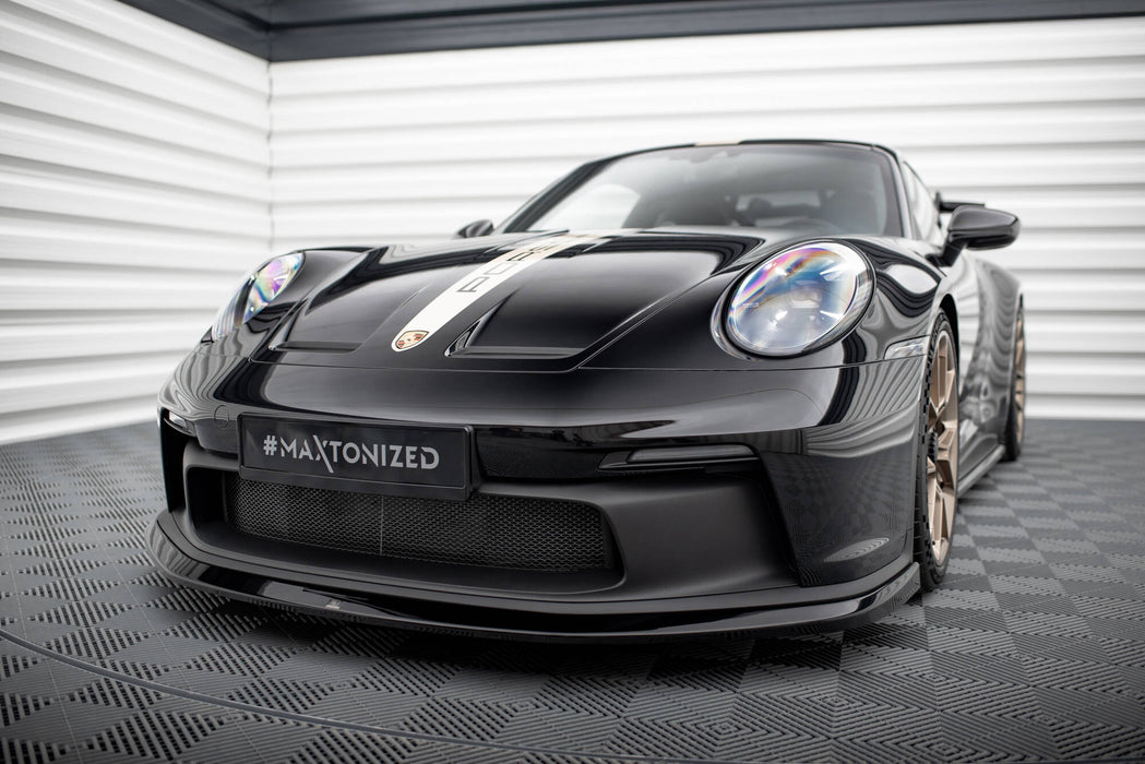 Maxton Design Front Splitter Porsche 911 992 GT3