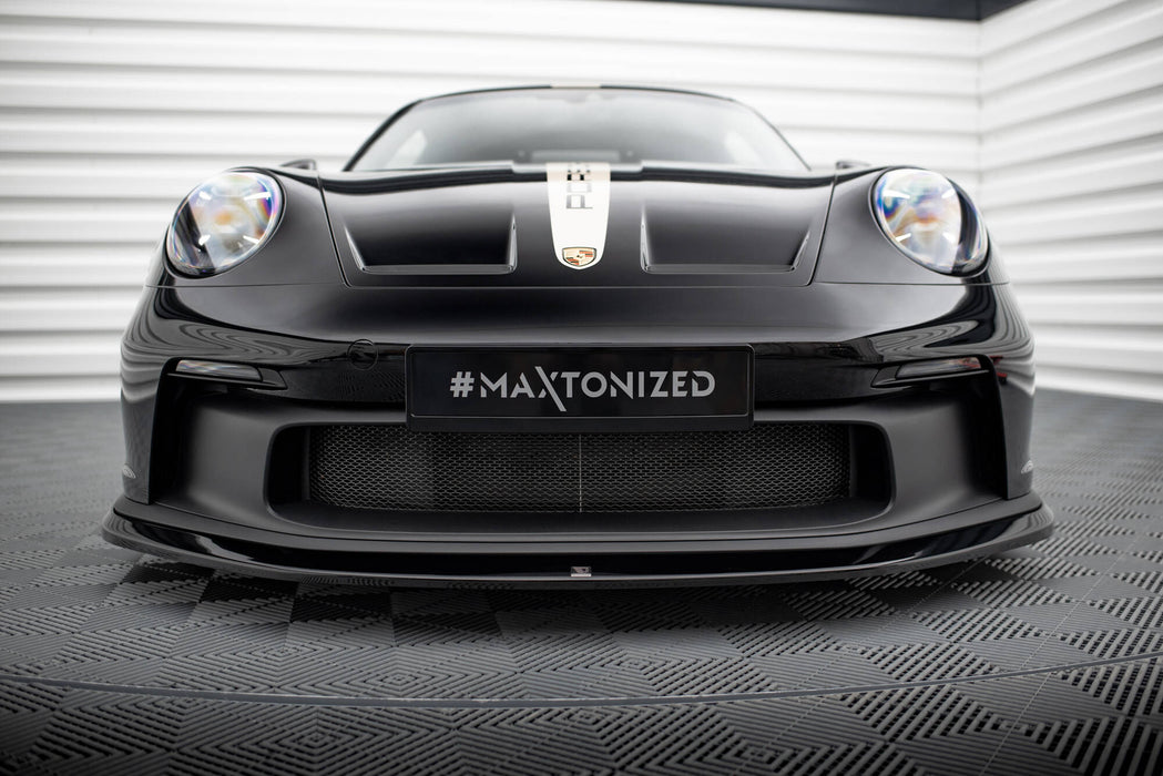 Maxton Design Front Splitter Porsche 911 992 GT3