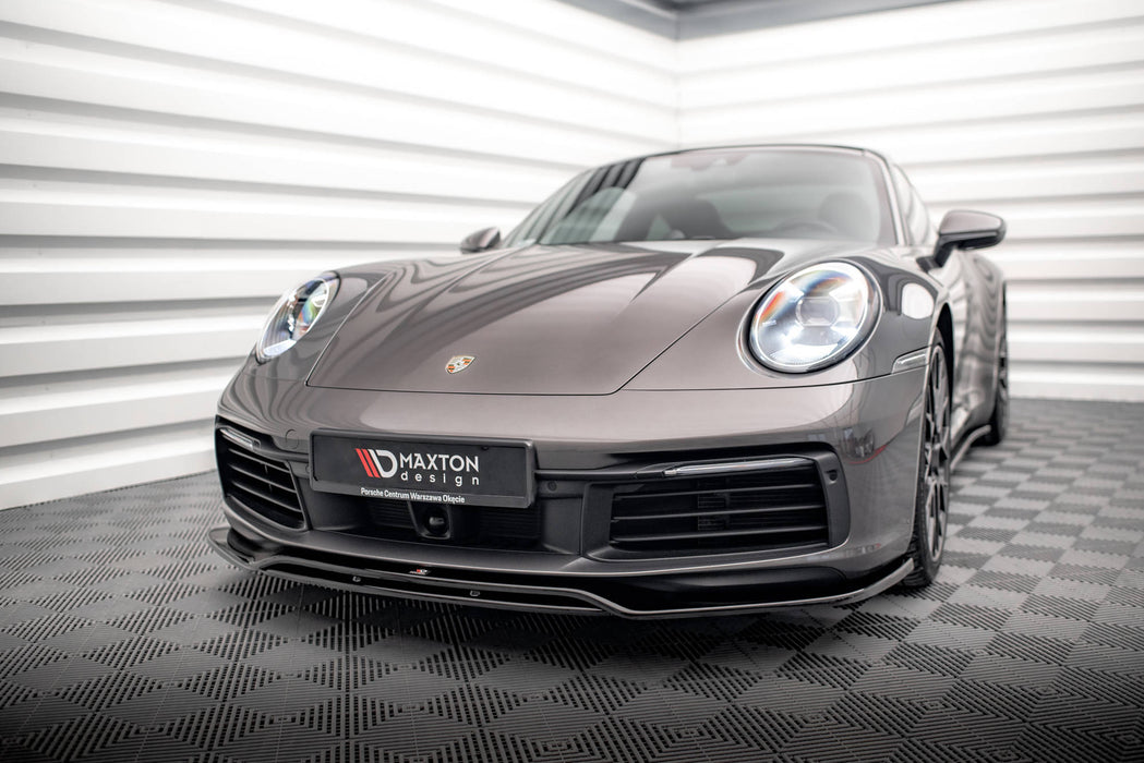 Maxton Design Front Splitter Porsche 911 Carrera 4S 992