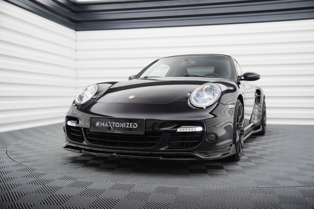Maxton Design Front Splitter Porsche 911 Turbo 997