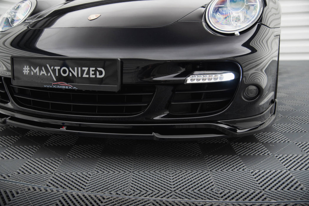 Maxton Design Front Splitter Porsche 911 Turbo 997