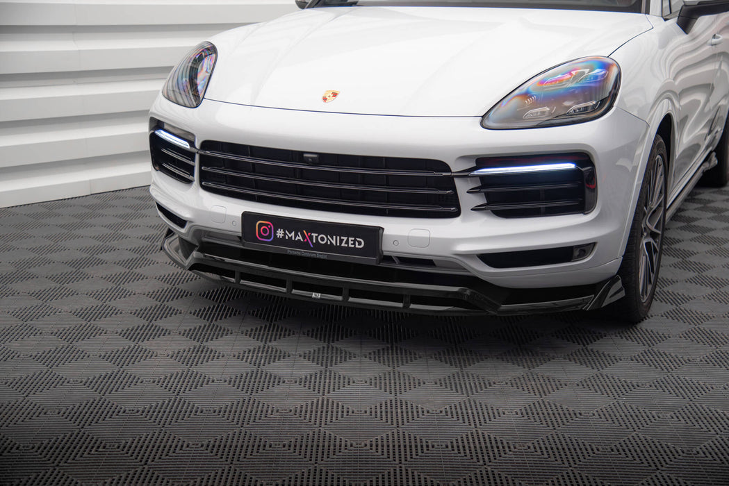 Maxton Design Front Splitter Porsche Cayenne Coupe / SUV Mk3