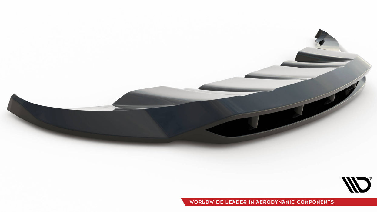 Maxton Design Front Splitter Porsche Cayenne Turbo / Standard Mk2