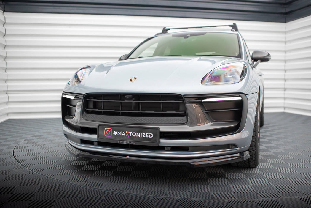 Maxton Design Front Splitter Porsche Macan Mk1 Facelift 2