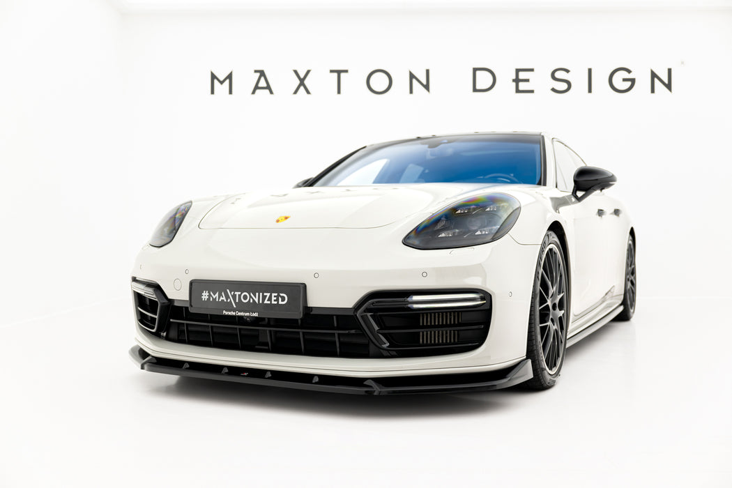 Maxton Design Front Splitter Porsche Panamera GTS Sport Turismo 971 Facelift