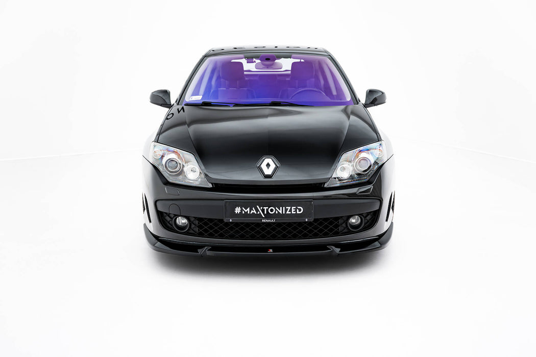Maxton Design Front Splitter Renault Laguna Hatchback GT Mk3
