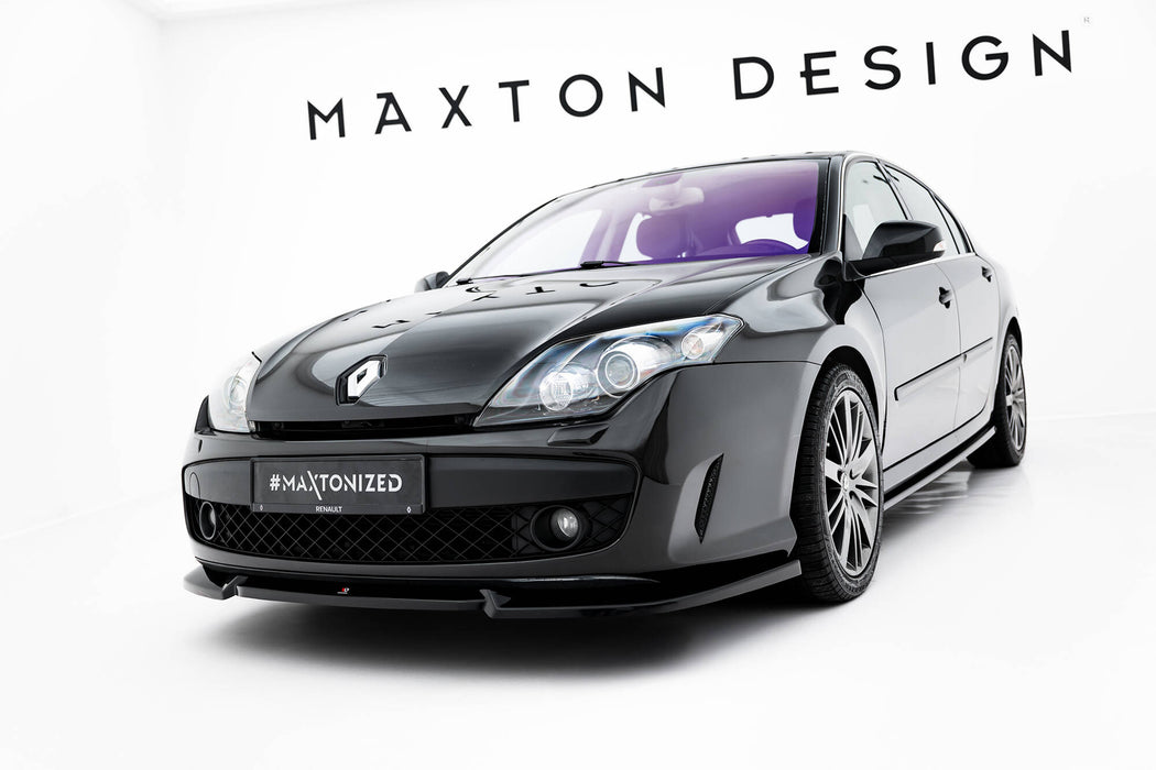 Maxton Design Front Splitter Renault Laguna Hatchback GT Mk3