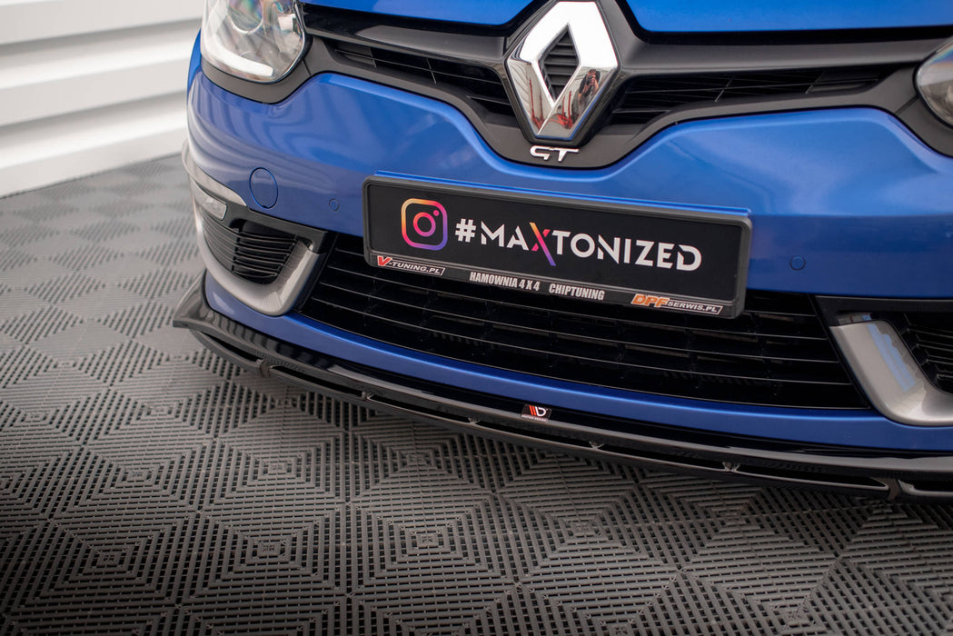 Maxton Design Front Splitter Renault Megane GT Line Grandtour Mk3 Facelift