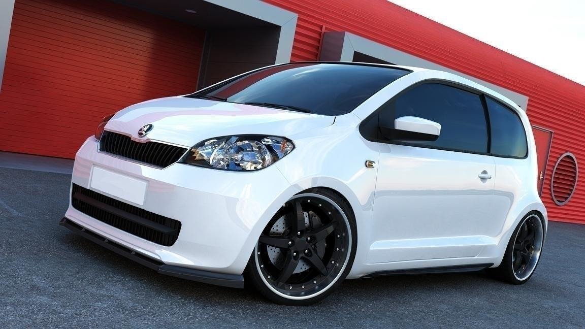 Maxton Design Front Splitter Skoda Citigo