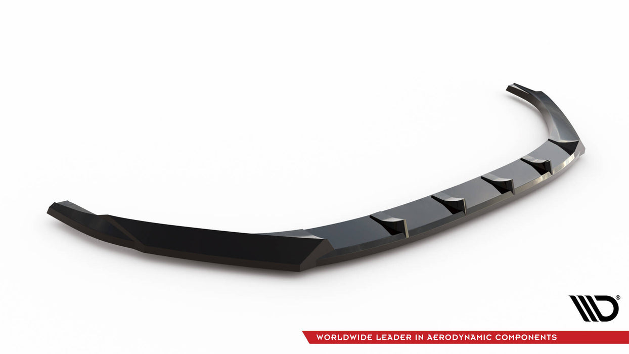 Maxton Design Front Splitter Skoda Enyaq Coupe iV RS