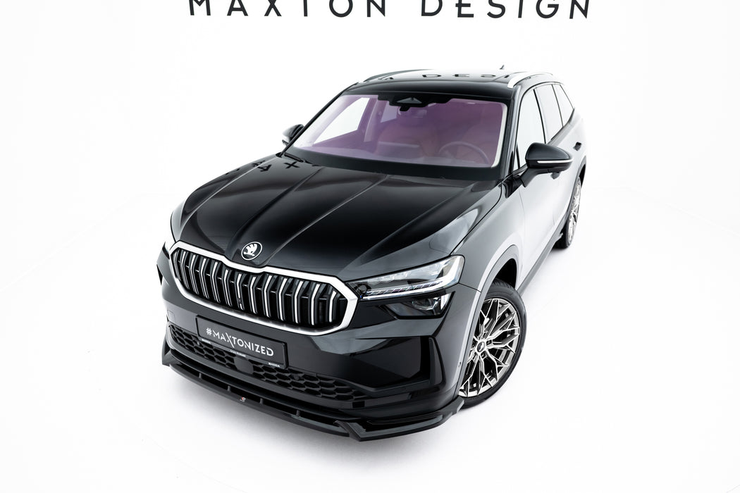 Maxton Design Front Splitter Skoda Kodiaq Mk2