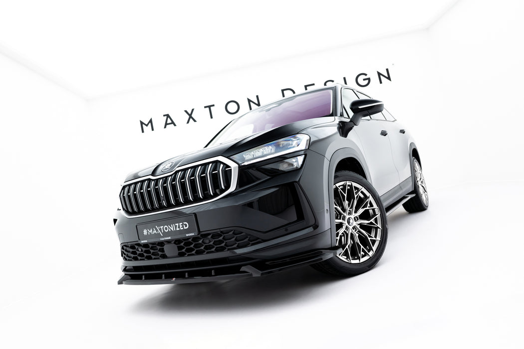 Maxton Design Front Splitter Skoda Kodiaq Mk2