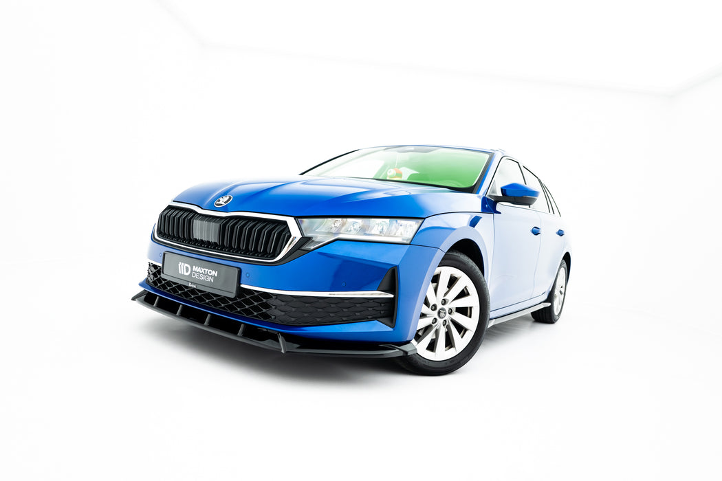 Maxton Design Front Splitter Skoda Octavia Liftback / Combi Mk4 Facelift