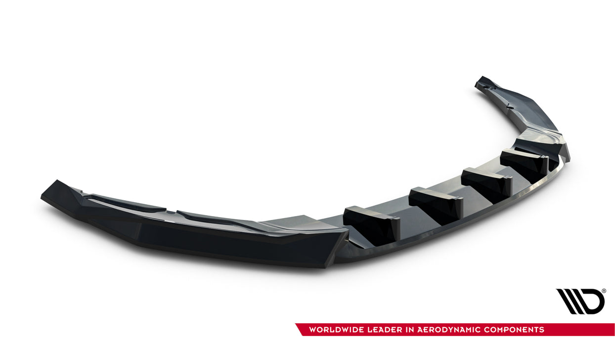 Maxton Design Front Splitter Skoda Octavia Sportline Liftback / Combi Mk4 Facelift