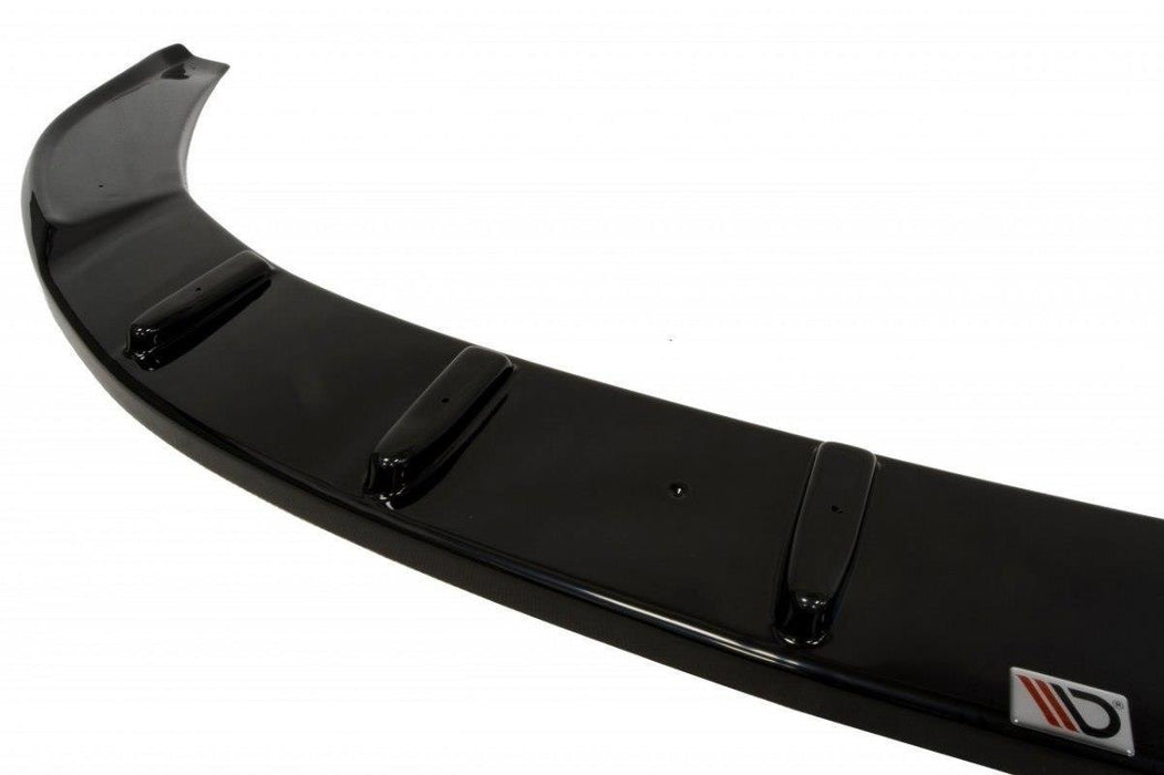 Maxton Design Front Splitter Skoda Superb Mk2 (For Sport Front Bumper Spoiler)