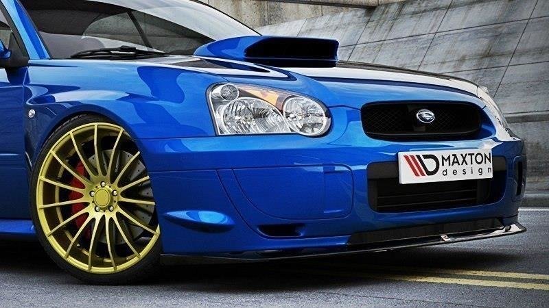 Maxton Design Front Splitter Subaru Impreza WRX STI (BLOBEYE)