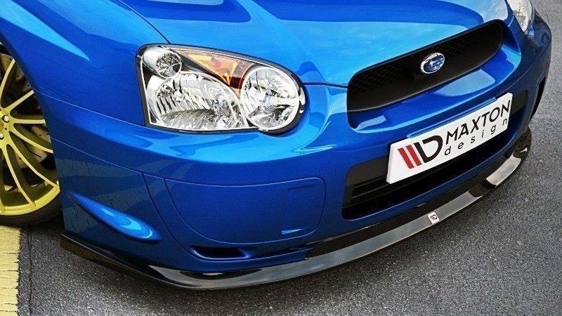 Maxton Design Front Splitter Subaru Impreza WRX STI (BLOBEYE)