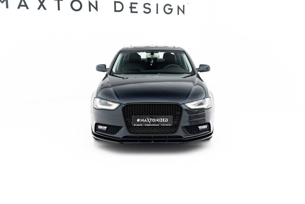Maxton Design Front Splitter V.1 Audi A4 B8 FL