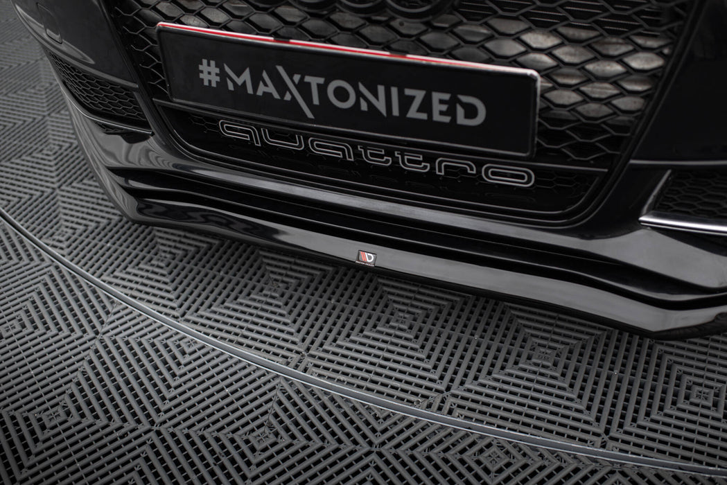 Maxton Design Front Splitter V.1 Audi A4 S-Line / S4 B8 Facelift