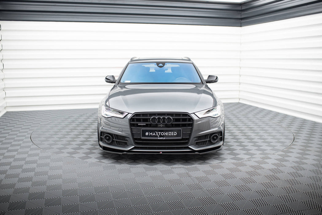 Maxton Design Front Splitter V.1 Audi A6 / A6 C7 S-line/ S6 C7 Facelift