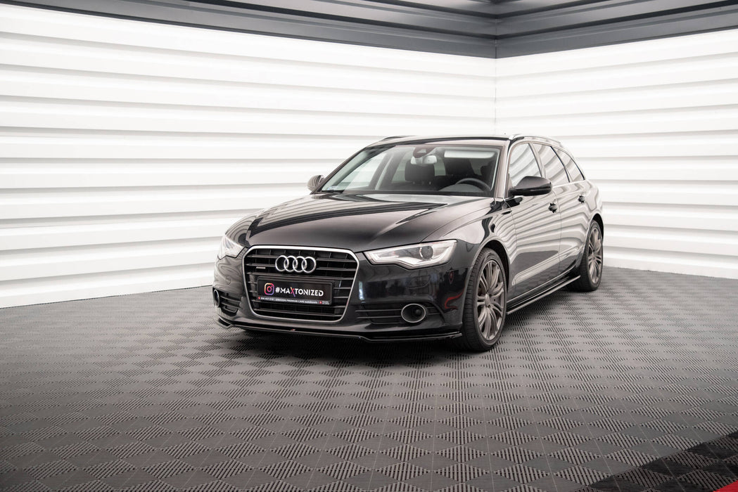 Maxton Design Front Splitter V.1 Audi A6 C7