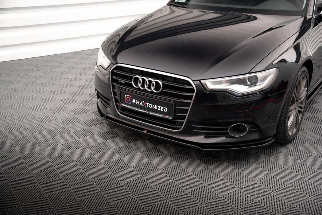 Maxton Design Front Splitter V.1 Audi A6 C7