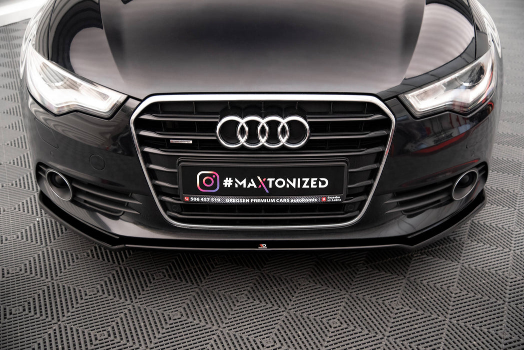 Maxton Design Front Splitter V.1 Audi A6 C7