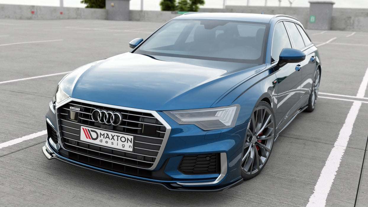 Maxton Design Front Splitter V.1 Audi A6 S-Line / S6 C8 / C8 Facelift