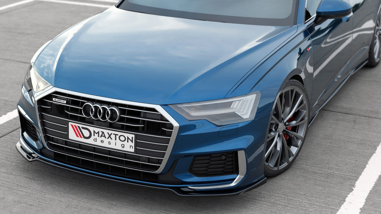 Maxton Design Front Splitter V.1 Audi A6 S-Line / S6 C8 / C8 Facelift
