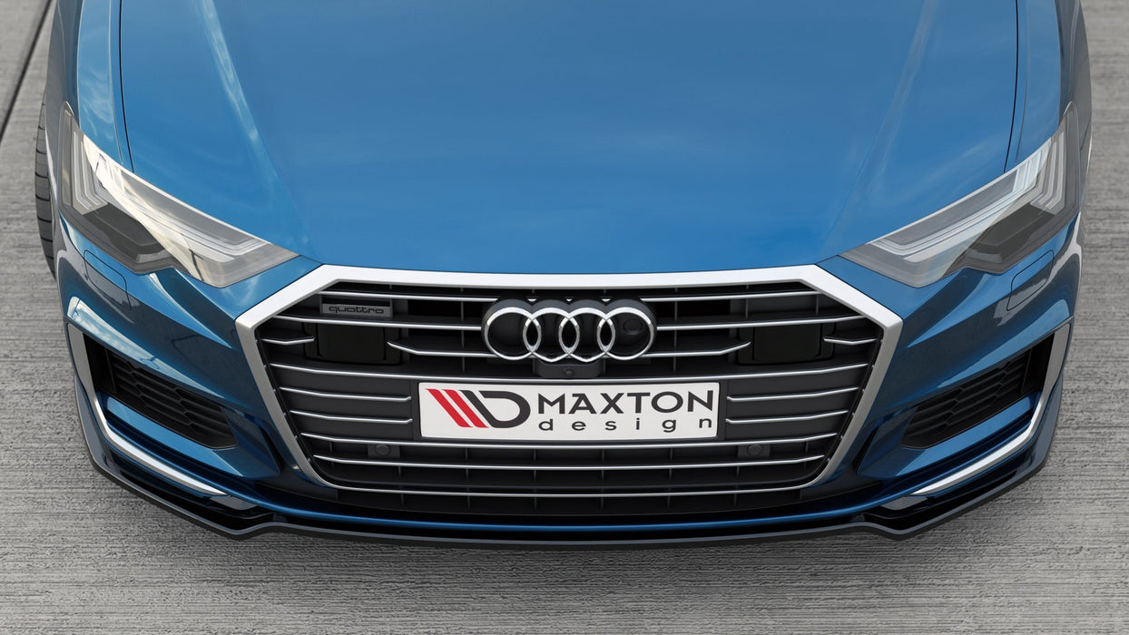 Maxton Design Front Splitter V.1 Audi A6 S-Line / S6 C8 / C8 Facelift