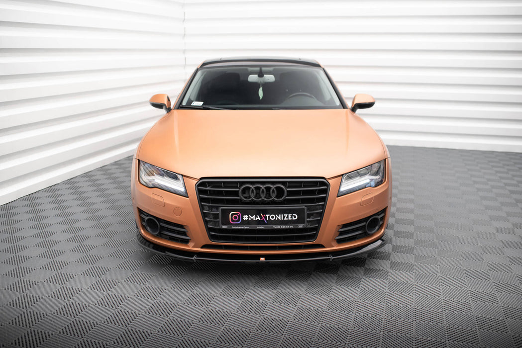 Maxton Design Front Splitter V.1 Audi A7 C7