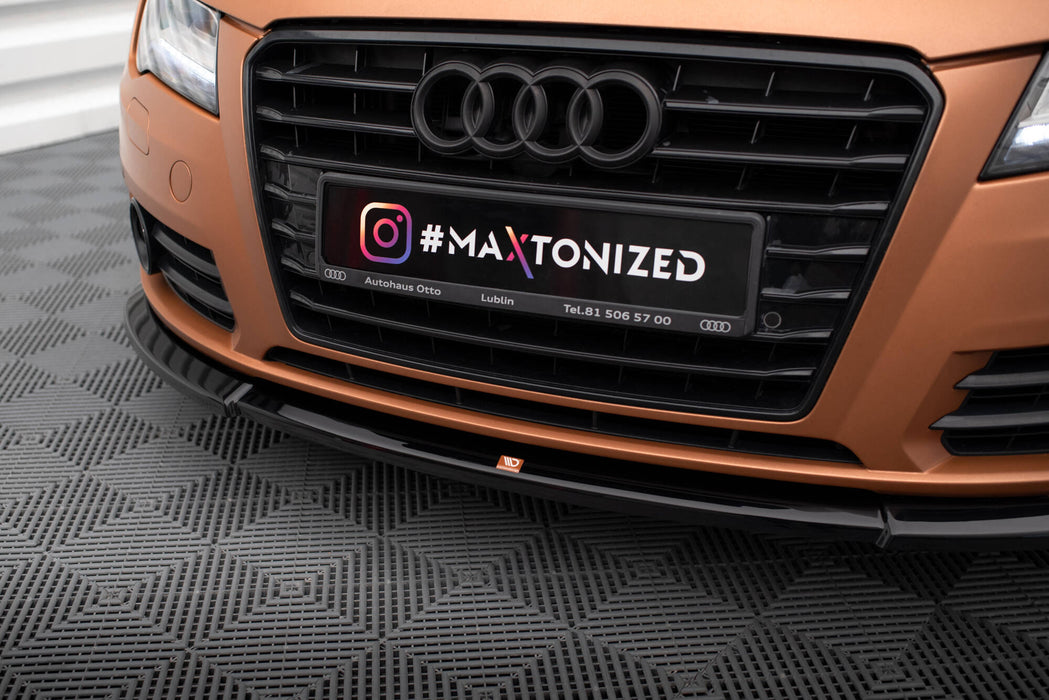 Maxton Design Front Splitter V.1 Audi A7 C7