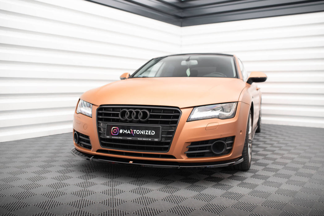 Maxton Design Front Splitter V.1 Audi A7 C7