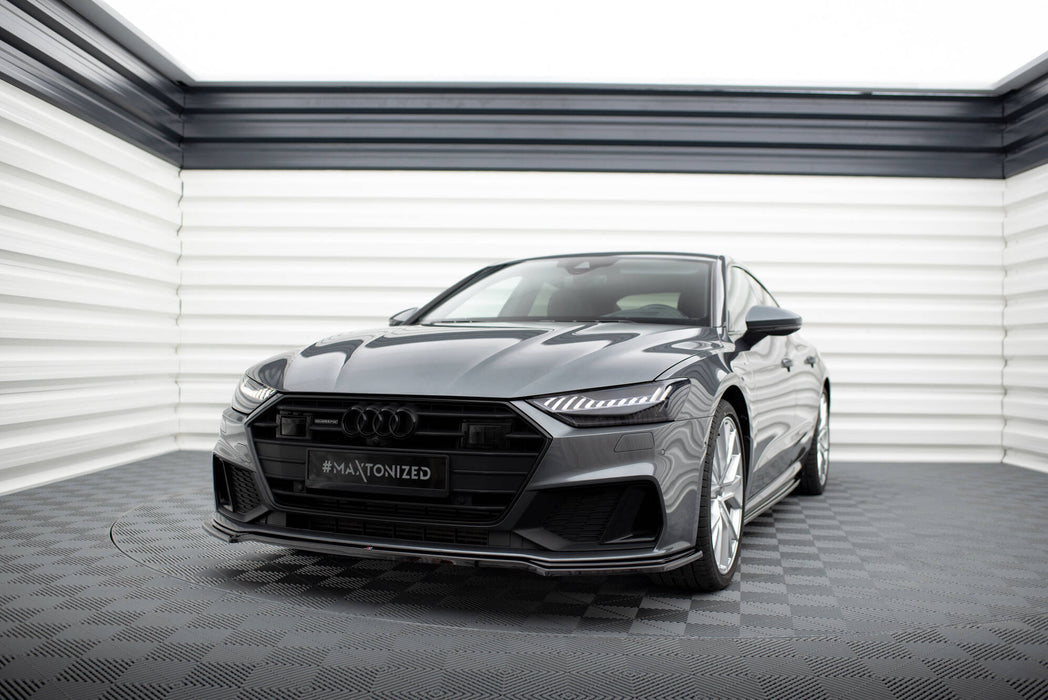 Maxton Design Front Splitter V.1 Audi A7 S-Line C8 / S7 C8 / C8 Facelift / S7 Facelift