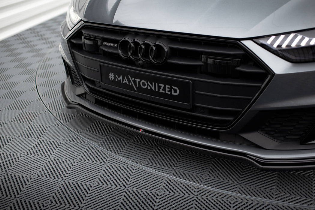 Maxton Design Front Splitter V.1 Audi A7 S-Line C8 / S7 C8 / C8 Facelift / S7 Facelift