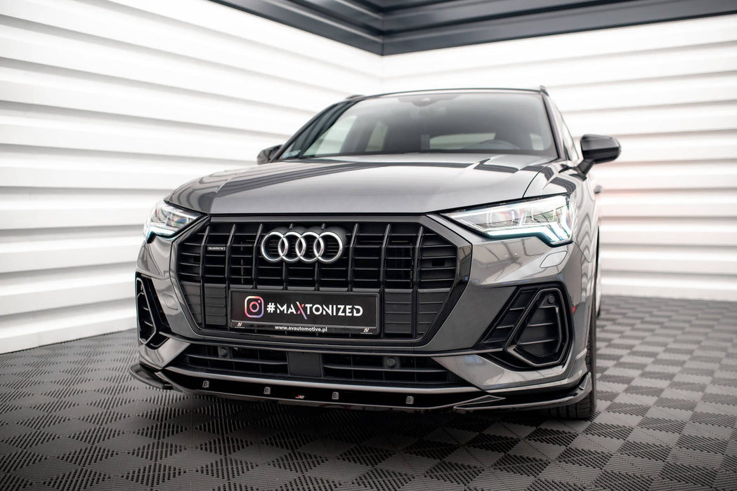 Maxton Design Front Splitter V.1 Audi Q3 S-Line F3