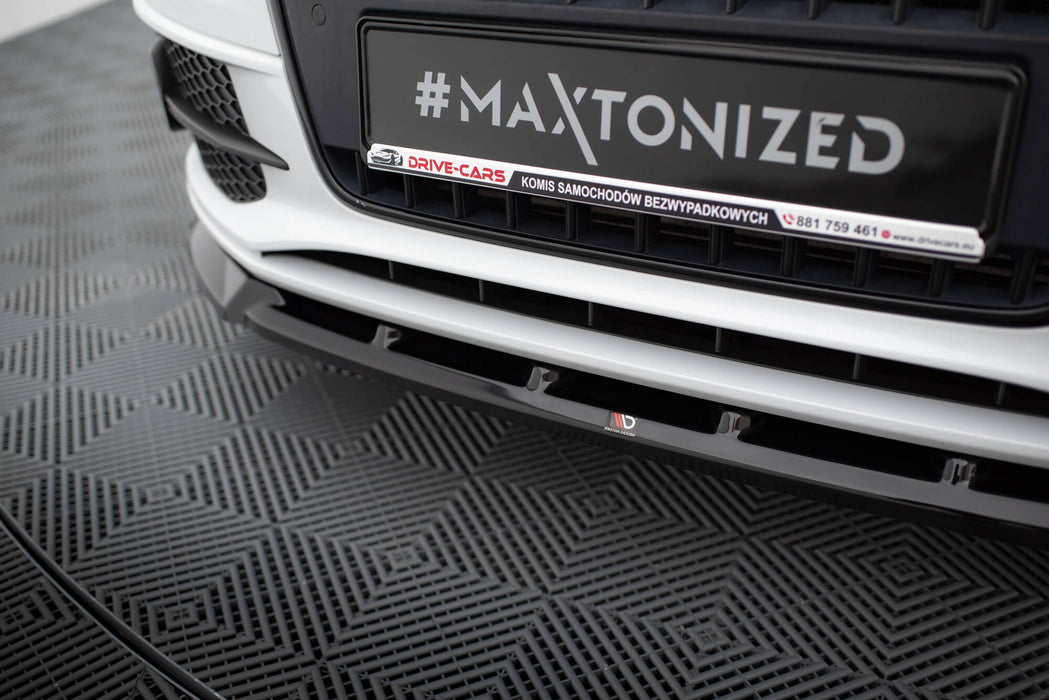 Maxton Design Front Splitter V.1 Audi Q3 S-line 8U